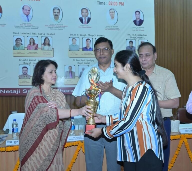 इंटर हॉस्टल प्रतियोगिता-2025 का भव्य पुरस्कार वितरण समारोह संपन्न, विजेताओं को गोल्ड, सिल्वर, ब्रॉन्ज मेडल और प्रमाणपत्र वितरित