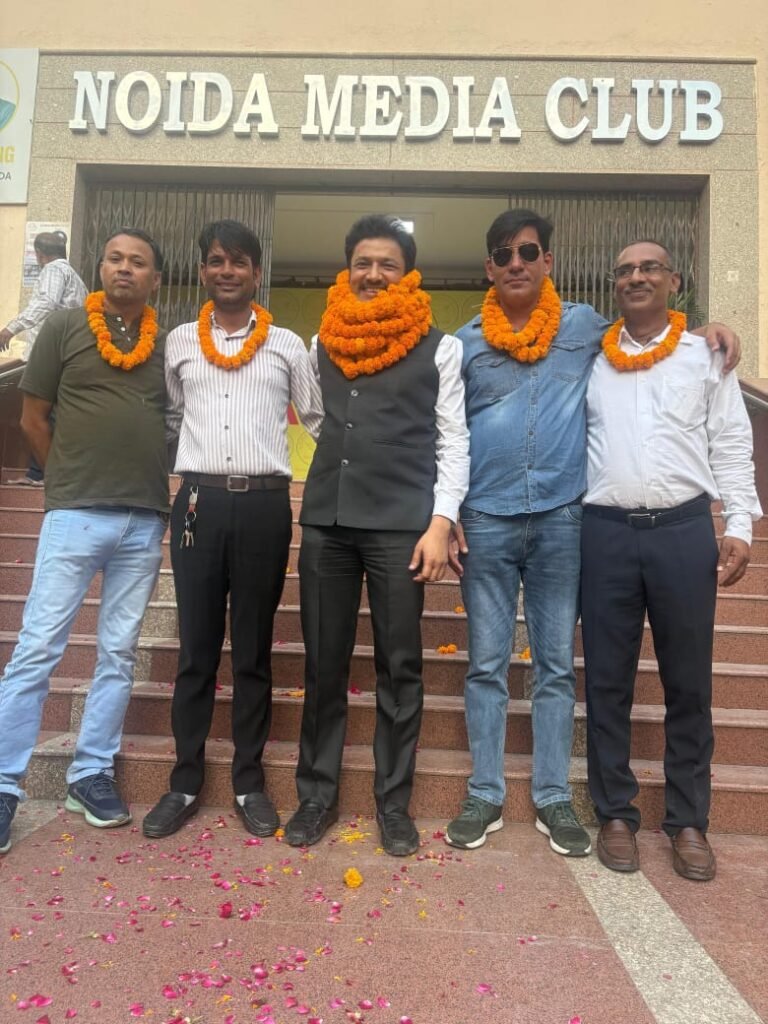नोएडा मीडिया क्लब के चुनाव सम्पन्न, आलोक द्विवेदी बने नए अध्यक्ष