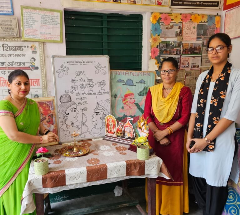 हापुड़ में जनपद स्तरीय छह दिवसीय रामायण चित्रकला कार्यशाला का हुआ शुभारंभ