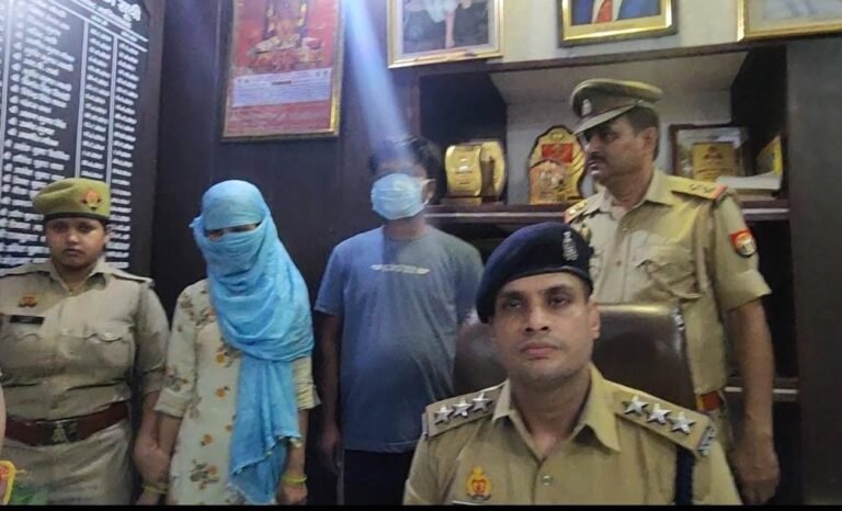 पति की हत्या में पत्नी और प्रेमी गिरफ्तार, गाजियाबाद पुलिस ने किया सनसनीखेज खुलासा