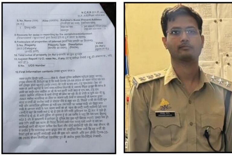 हापुड़: अधिवक्ता से विवाद में आबकारी इंस्पेक्टर पर मुकदमा दर्ज, वकीलों का प्रदर्शन
