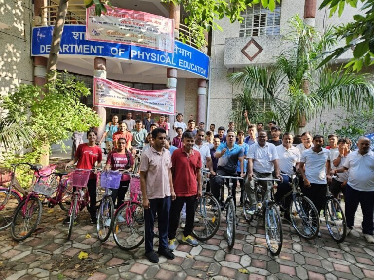 चौधरी चरण सिंह विश्वविद्यालय, मेरठ में राष्ट्रीय खेल दिवस पर दो दिवसीय खेल प्रतियोगिता का आयोजन