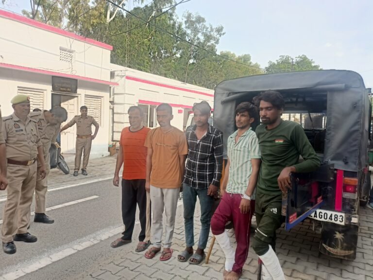 थाना लोहियानगर पुलिस व स्वाट टीम की संयुक्त कार्रवाई में चोरी करने वाले 5 आरोपी गिरफ्तार