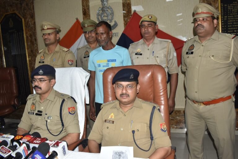 25 हजार के इनामी हत्यारोपी हारून को सरूरपुर पुलिस ने दबोचा