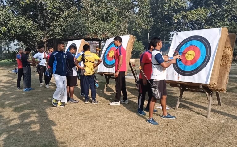 भारतीय खेल प्राधिकरण (साईं) की नेशनल तीरंदाजी खेल प्रतियोगिता के लिए लखनऊ रीजनल शाखा की टीम का चयन