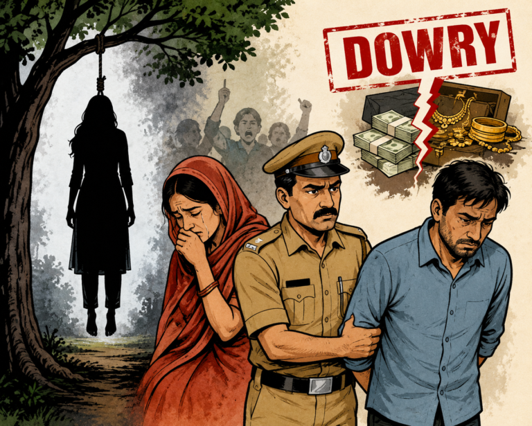 पेड़ से शव मिलने के बाद शुरू हुई पुलिस जांच
