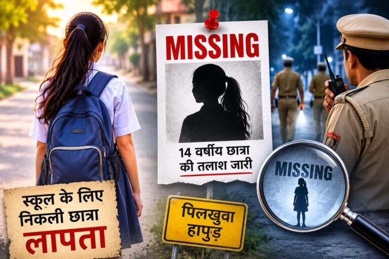 स्कूल के लिए घर से निकली छात्रा नहीं पहुंची विद्यालय