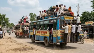 NH-9 पर डग्गामार बसों के विवाद ने उठाए सवाल, अवैध संचालन और कार्रवाई को लेकर जांच की मांग तेज